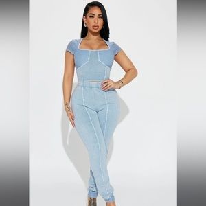 Two piece on my mind jogger set